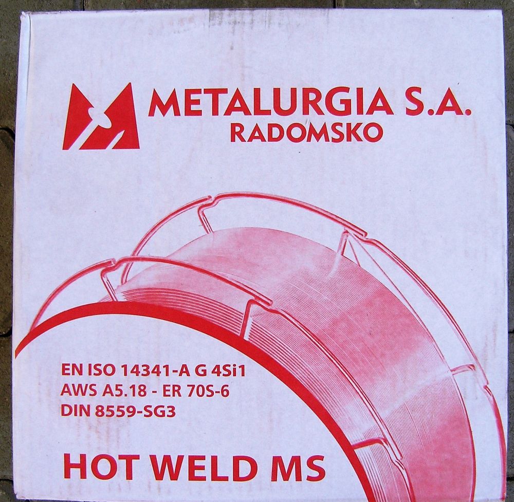 Drôt SG3 1,0 15KG 4Si1 METALURGIA NA KONšTRUKCIE