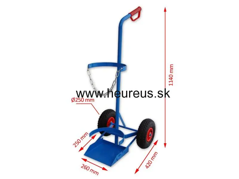 Vozík na 1 plynovú fľašu