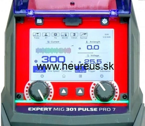 IDEAL EXPERT MIG 301 PULSE Pro7 LCD MIG invertorová zváračka