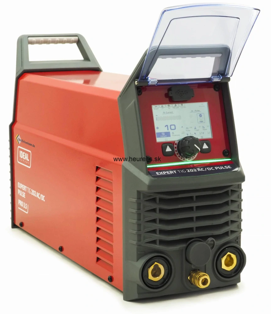 TIG zváračka IDEAL EXPERT TIG 202 AC/DC PULSE Pro3.5 LCD + diaľkové ovládanie