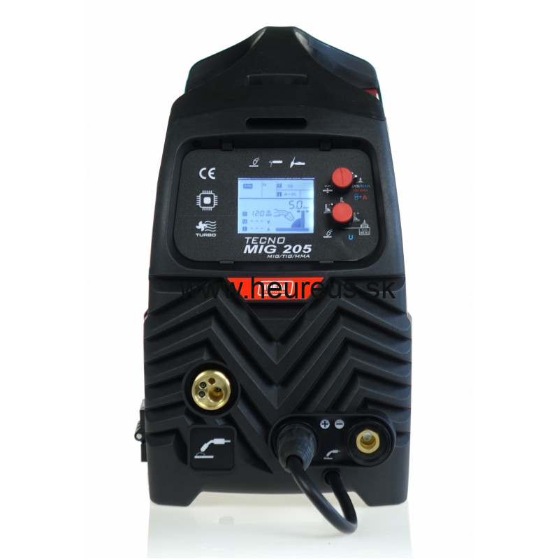 Zváračka IDEAL TECNOMIG 205 LCD MIG/TIG/MMA SYNERGIC