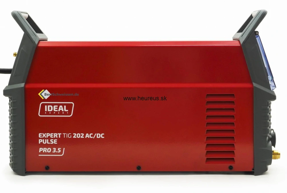 TIG zváračka IDEAL EXPERT TIG 202 AC/DC PULSE Pro3.5 LCD + diaľkové ovládanie