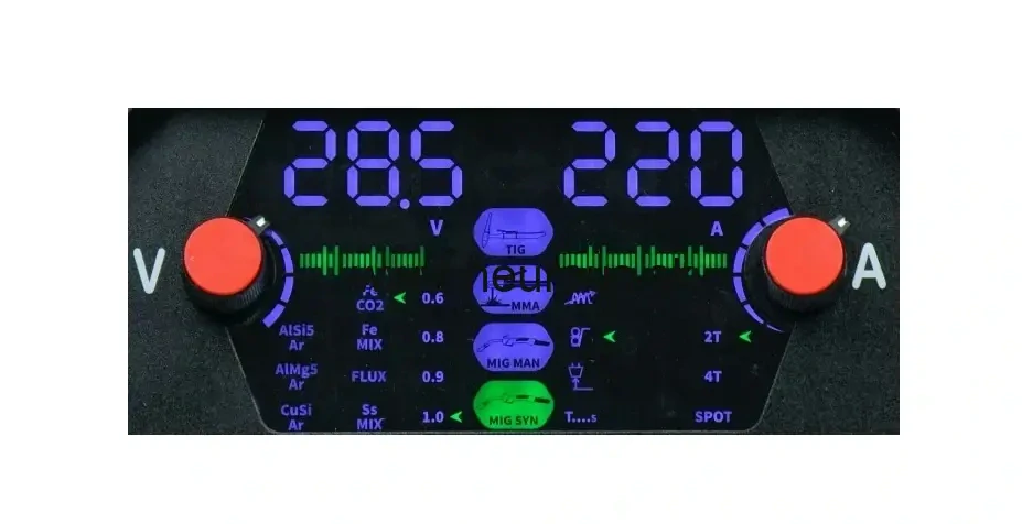 IDEAL TECNOMIG 224 SYNERGIC LED 4X4