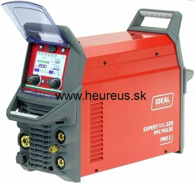 IDEAL EXPERT MIG 220 PFC PULSE Pro5 LCD 4X4 MIG invertorová zváračka