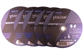 Rezný kotúč NORTON VULCAN 230x1,9 super kvalitný METAL-INOX